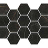 Emporio Gold Nero Porcelain Mosaic Tile