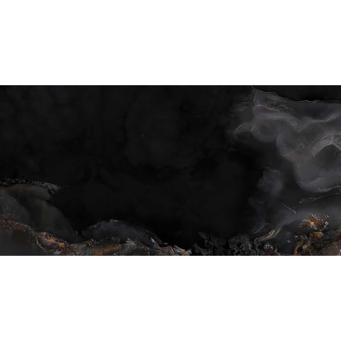 Emporio Black Onyx Large-Format Porcelain Tile 24x48 | Tile Club