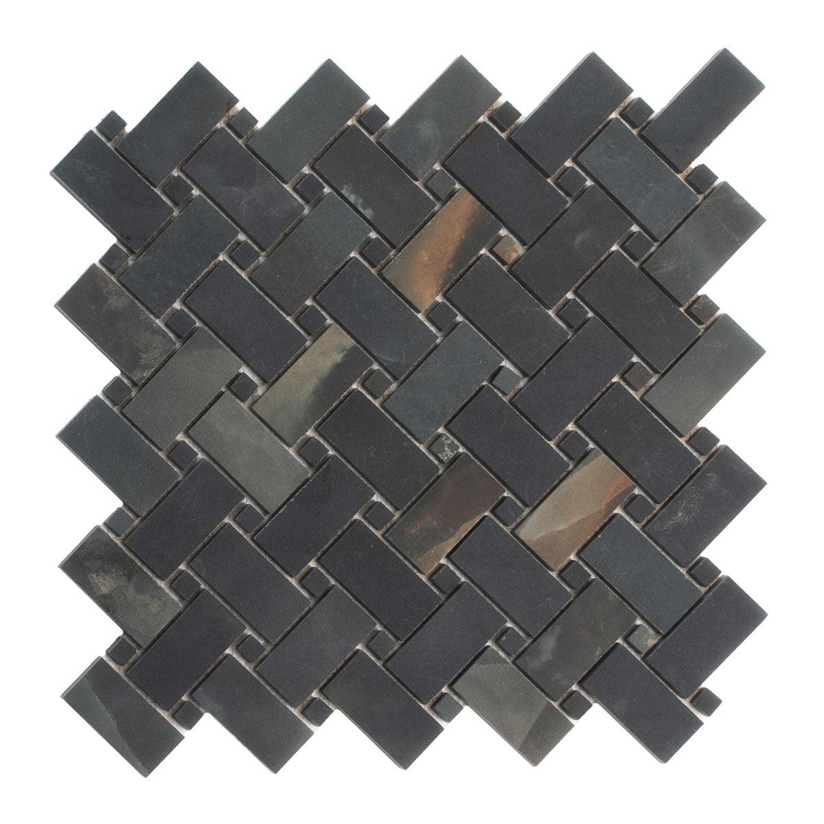 Emporio Black Onyx Mosaic Sample