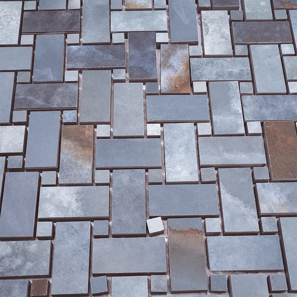 Emporio Blue Onyx Mosaic Sample | Tile Club