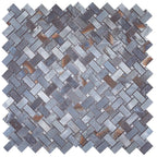 Emporio Blue Onyx Mosaic Sample | Tile Club