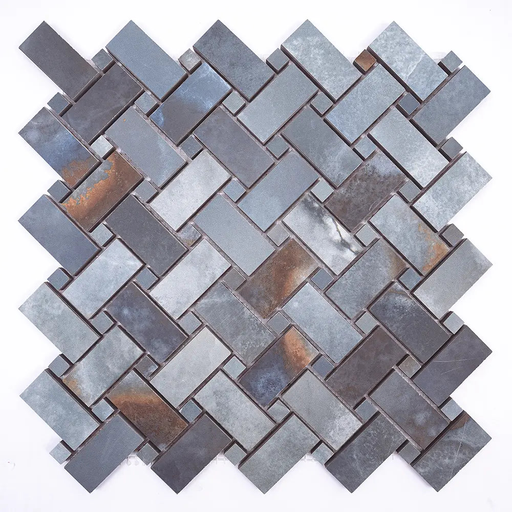 Emporio Blue Onyx Mosaic Sample | Tile Club