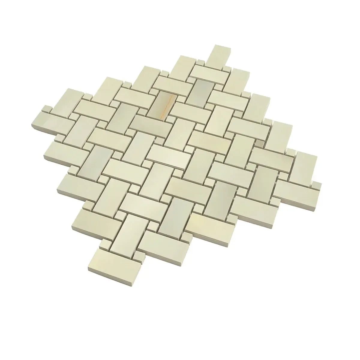 Emporio Soft Jade Onyx Porcelain Mosaic Tile | Tile Club
