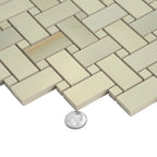 Emporio Soft Jade Onyx Porcelain Mosaic Tile | Tile Club