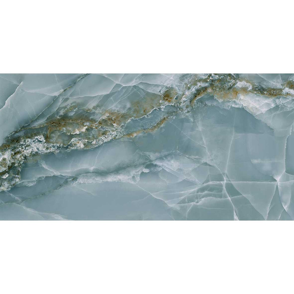 Emporio Green Onyx Large-Format Porcelain Tile 24x48 | Tile Club
