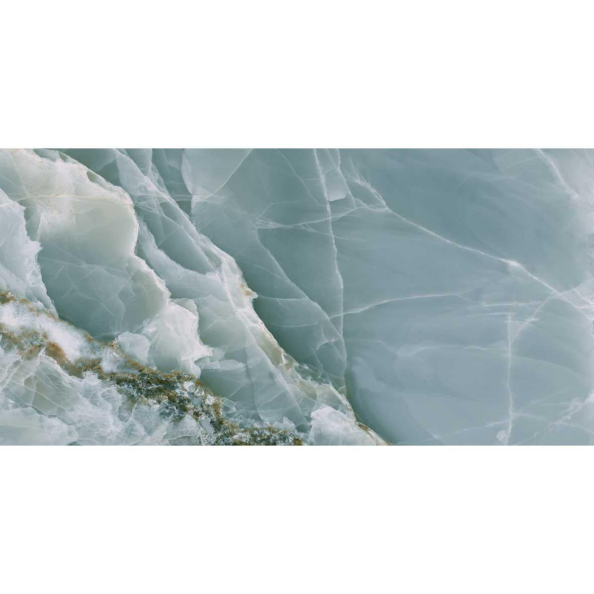 Emporio Green Onyx Large-Format Porcelain Tile 24x48 | Tile Club