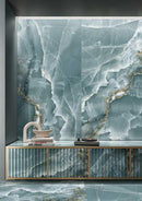 Emporio Green Onyx Large-Format Porcelain Tile 24x48 | Tile Club