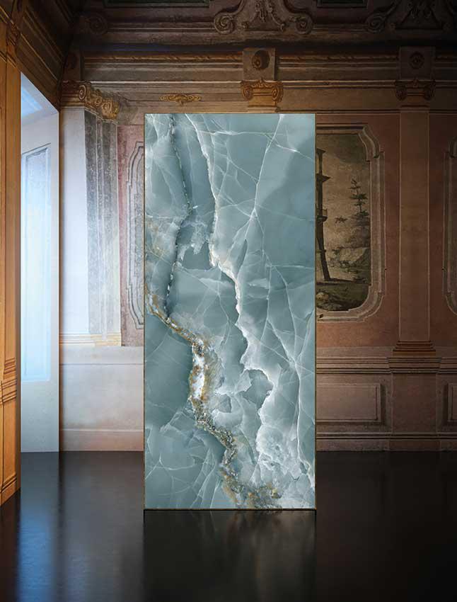 Emporio Green Onyx Large-Format Porcelain Tile 24x48 | Tile Club