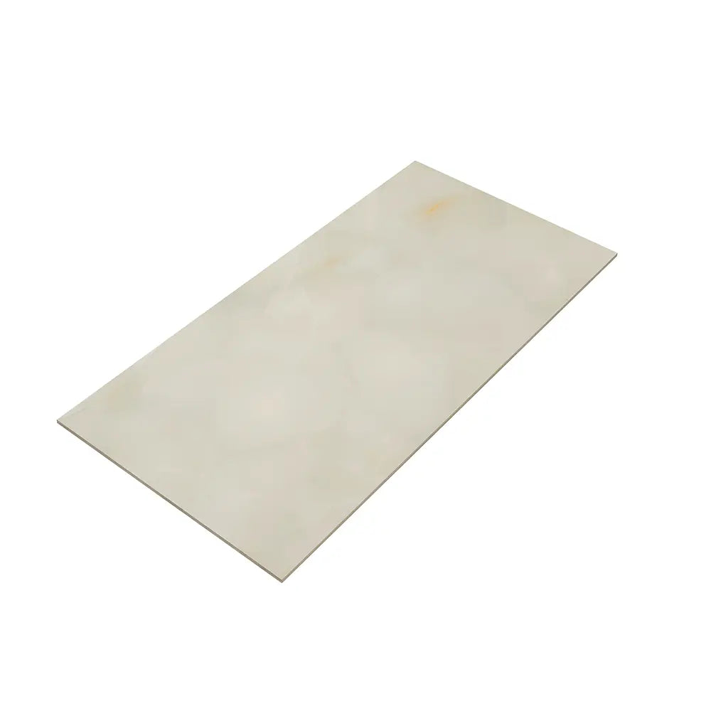 Emporio Soft White Onyx Large Format Porcelain Tile 24x48 | Tile Club