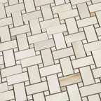 Emporio Soft White Onyx Porcelain Mosaic Tile | Tile Club