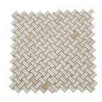 Emporio Soft White Onyx Porcelain Mosaic Tile | Tile Club