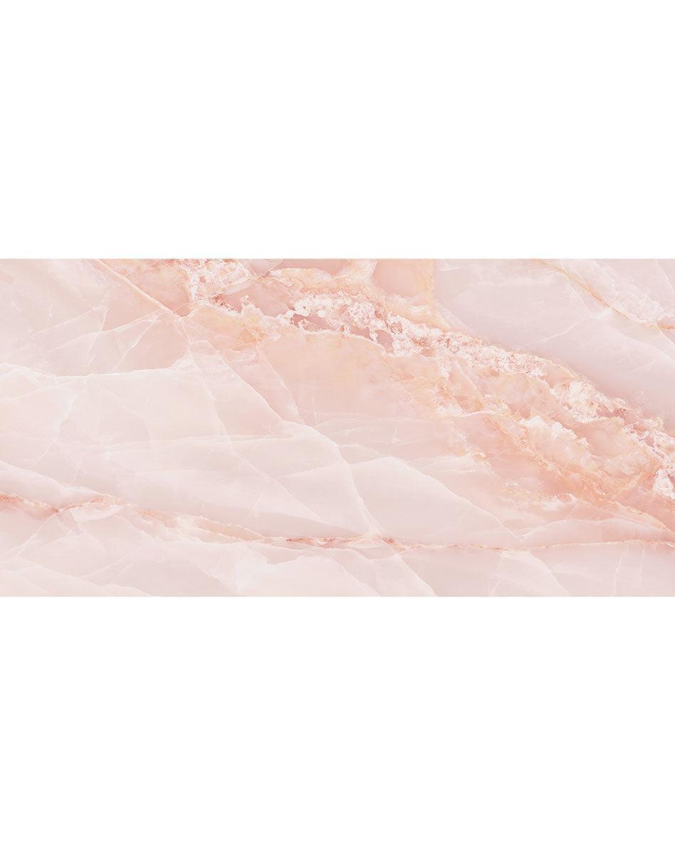 Emporio Pink Onyx Large-Format Porcelain Tile 24x48 | Tile Club