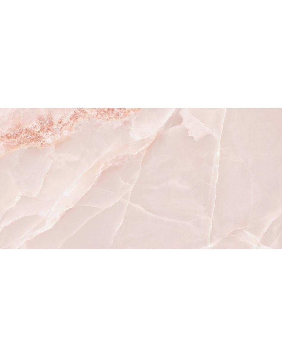 Emporio Pink Onyx Large-Format Porcelain Tile 24x48 | Tile Club