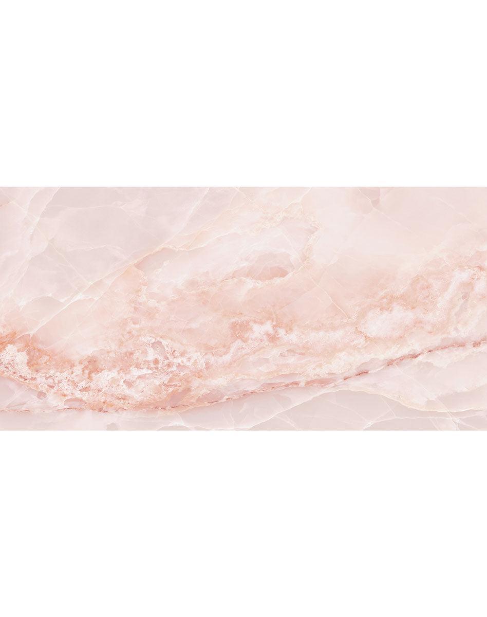 Emporio Pink Onyx Large-Format Porcelain Tile 24x48 | Tile Club