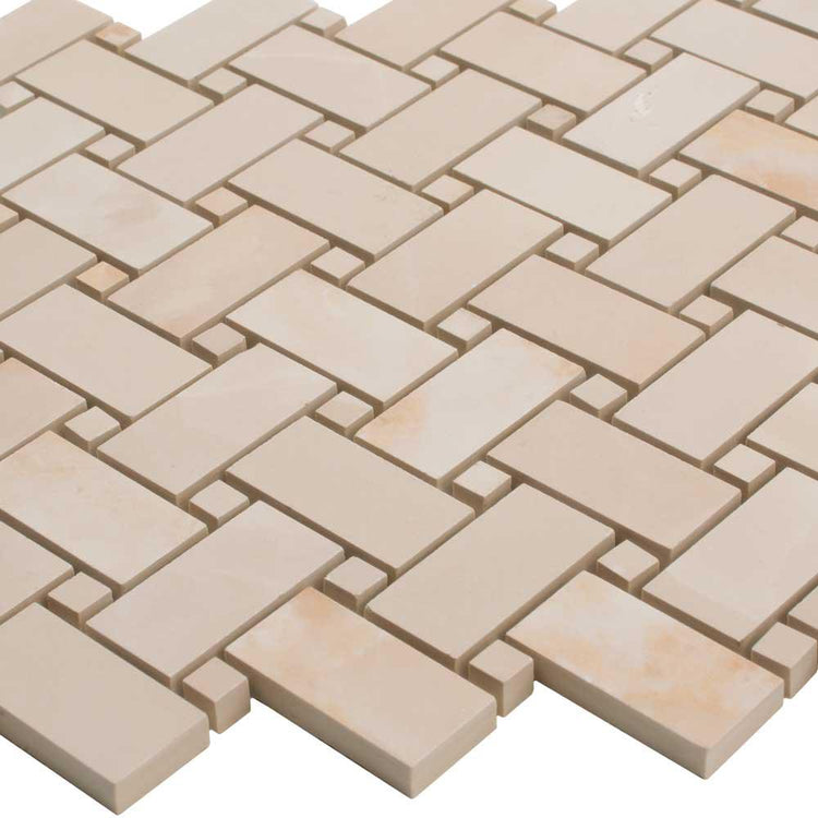 Emporio Pink Onyx Porcelain Mosaic Tile | Tile Club