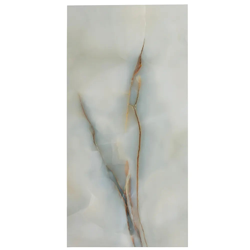 Emporio Soft Blue Onyx Large Format Porcelain Tile 24x48 | Tile Club