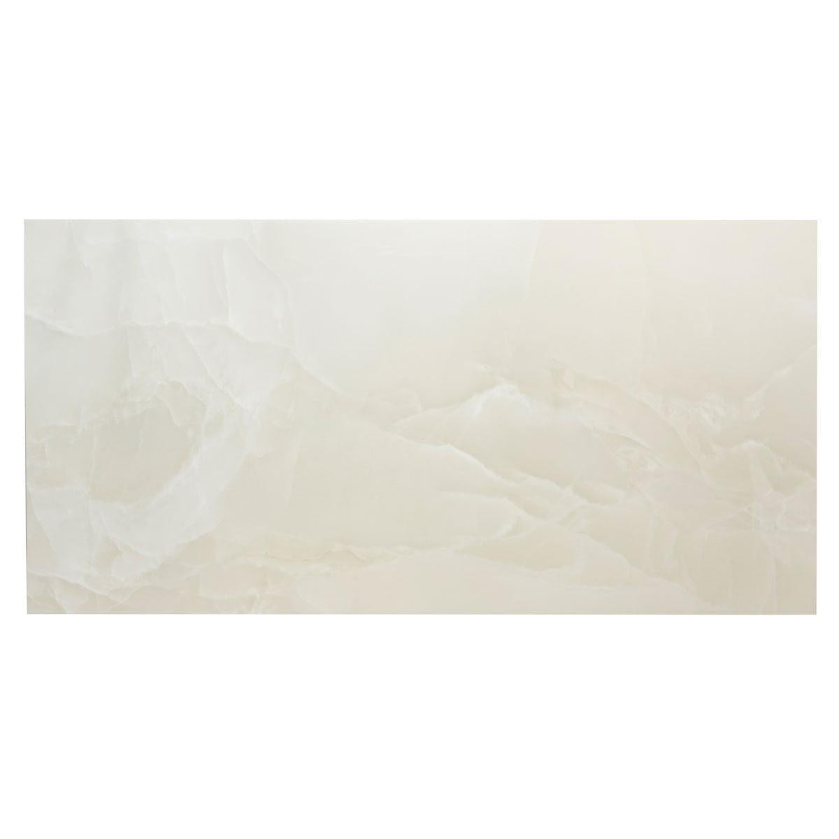 Emporio White Onyx 24x48 Sample