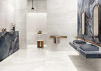 Emporio White Onyx Large-Format Porcelain Tile 24x48 | Tile Club