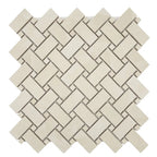 Emporio White Onyx Porcelain Mosaic Tile | Tile Club