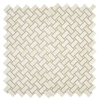 Emporio White Onyx Porcelain Mosaic Tile | Tile Club