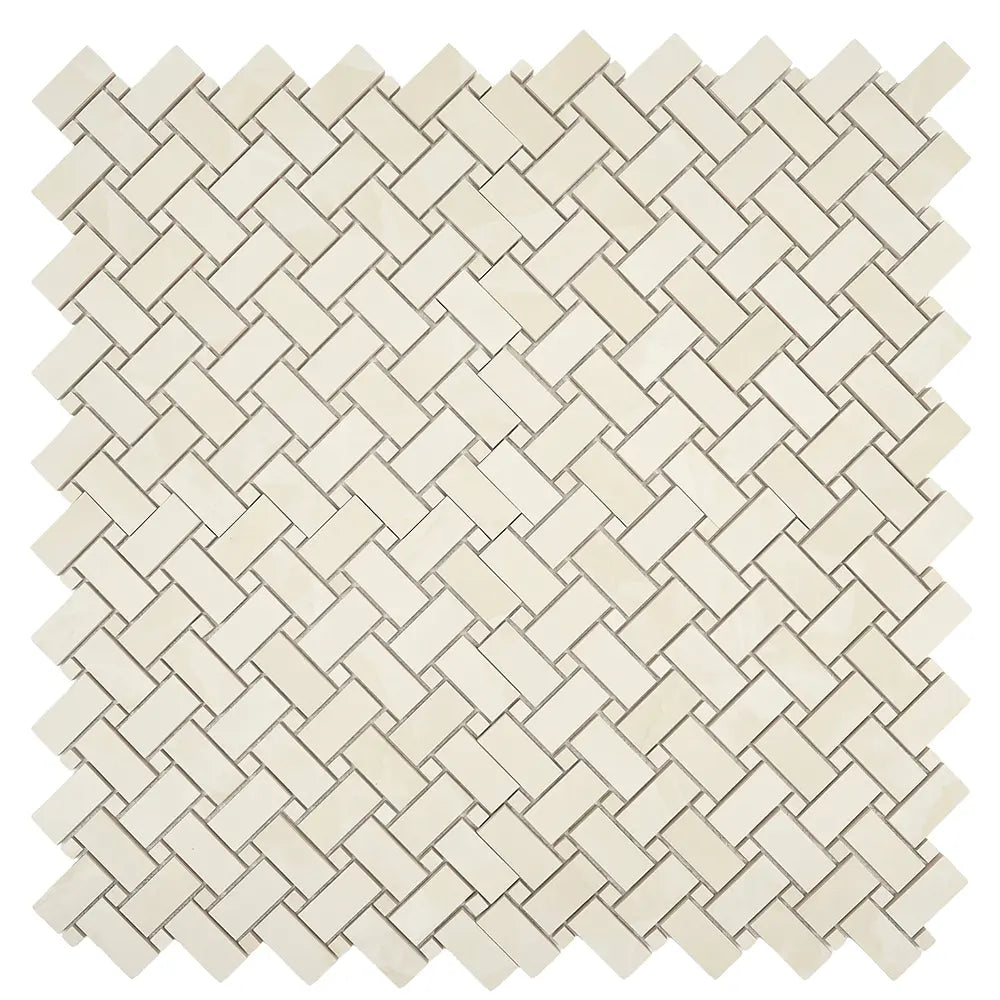 Emporio White Onyx Porcelain Mosaic Tile | Tile Club