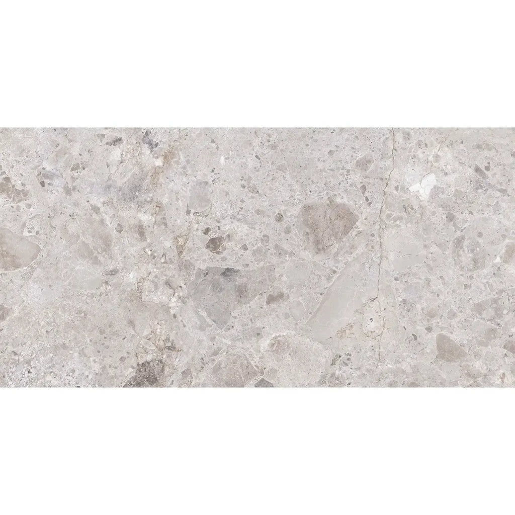 Emporio Gray Limestone Porcelain Tile 24x48 | Tile Club