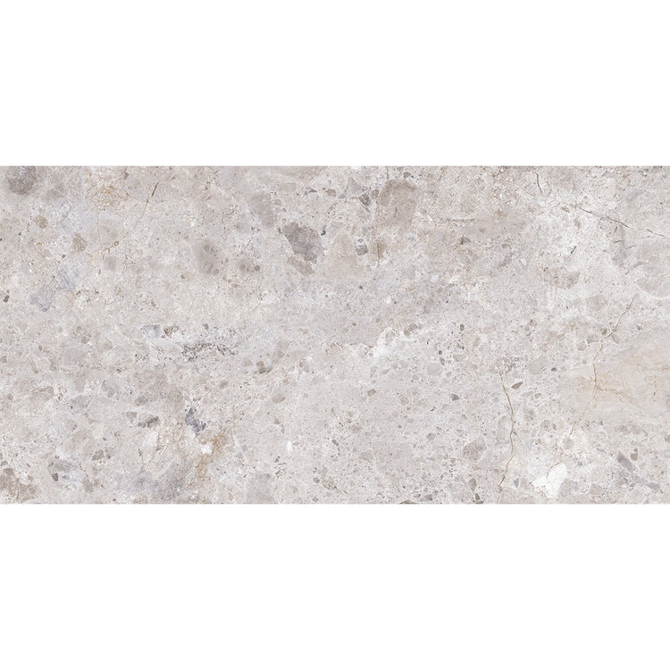 Emporio Gray Limestone Porcelain Tile 24x48 | Tile Club