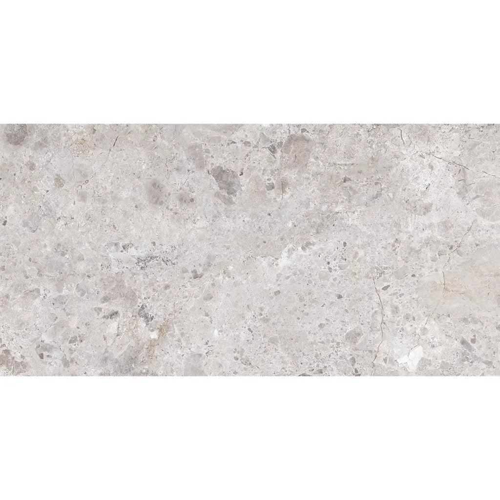 Emporio Gray Limestone Porcelain Tile 24x48 | Tile Club