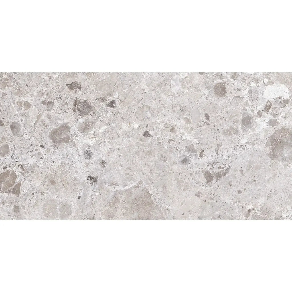 Emporio Gray Limestone Porcelain Tile 24x48 | Tile Club