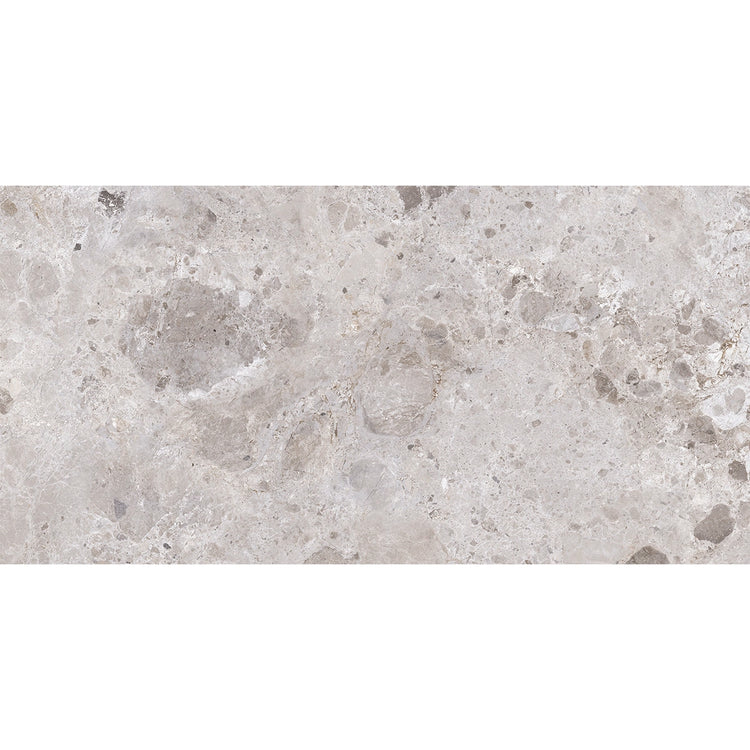 Emporio Gray Limestone Porcelain Tile 24x48 | Tile Club