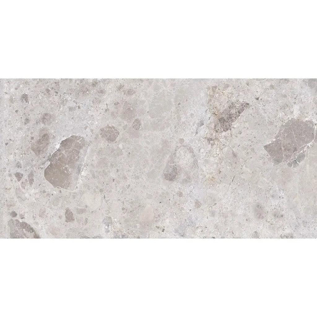 Emporio Gray Limestone Porcelain Tile 24x48 | Tile Club