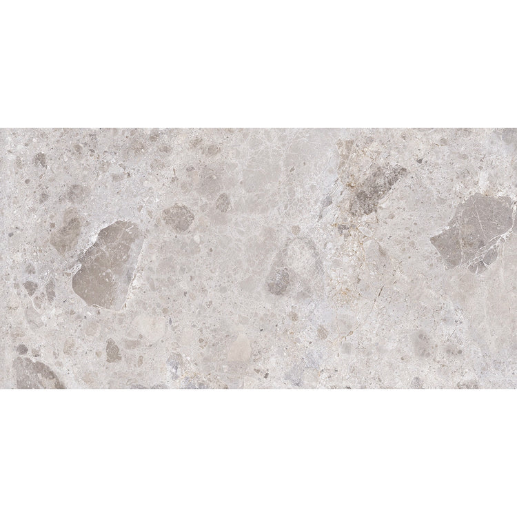 Emporio Gray Limestone Porcelain Tile 24x48 | Tile Club
