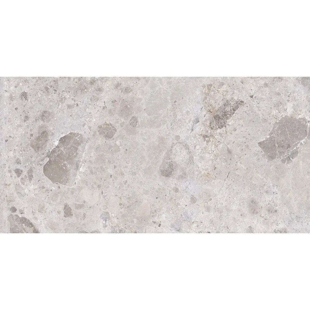 Emporio Gray Limestone Porcelain Tile 24x48 | Tile Club
