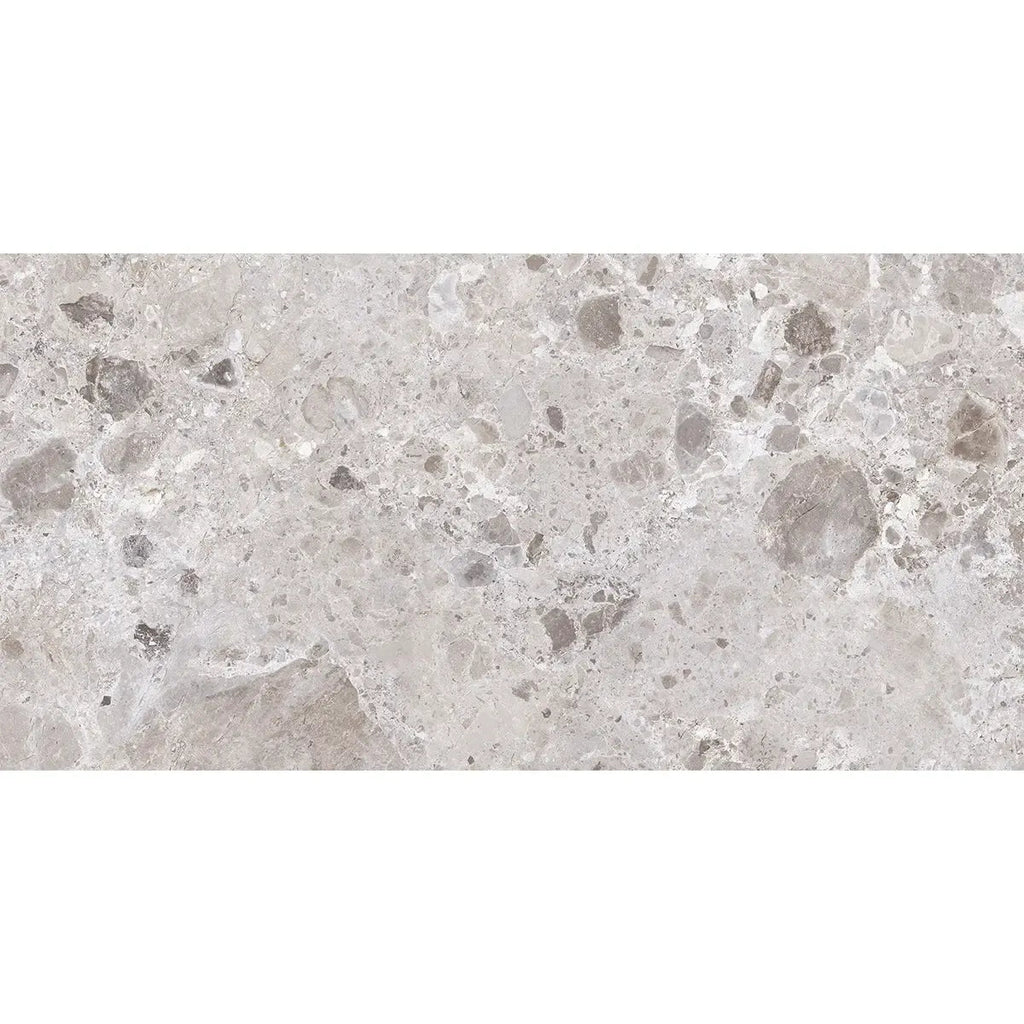 Emporio Gray Limestone Porcelain Tile 24x48 | Tile Club