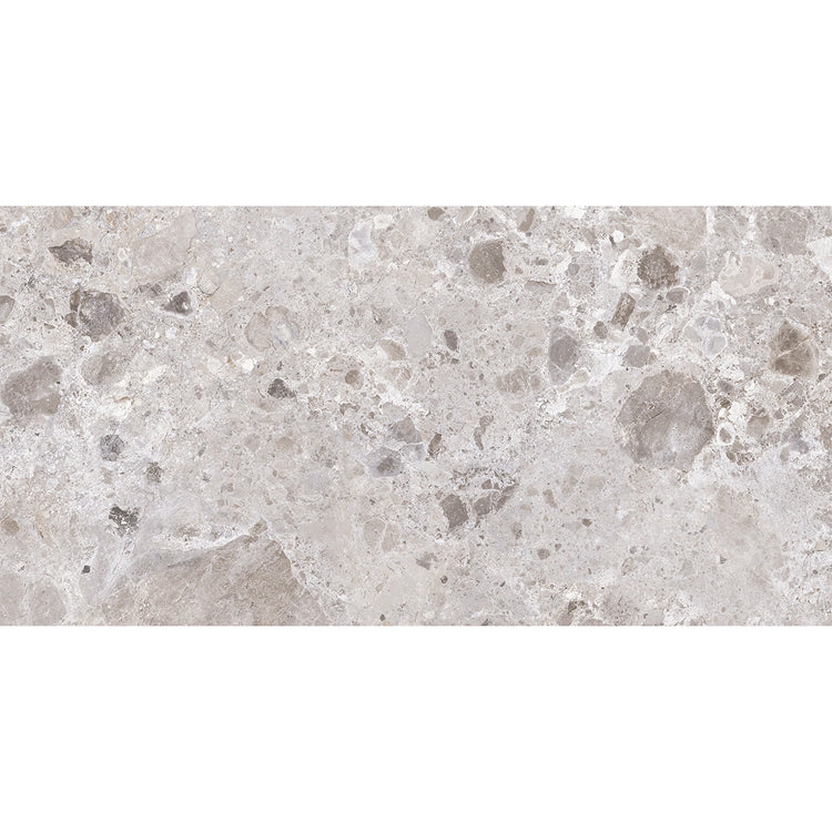 Emporio Gray Limestone Porcelain Tile 24x48 | Tile Club