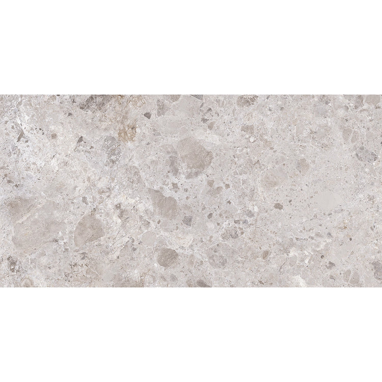 Emporio Gray Limestone Porcelain Tile 24x48 | Tile Club