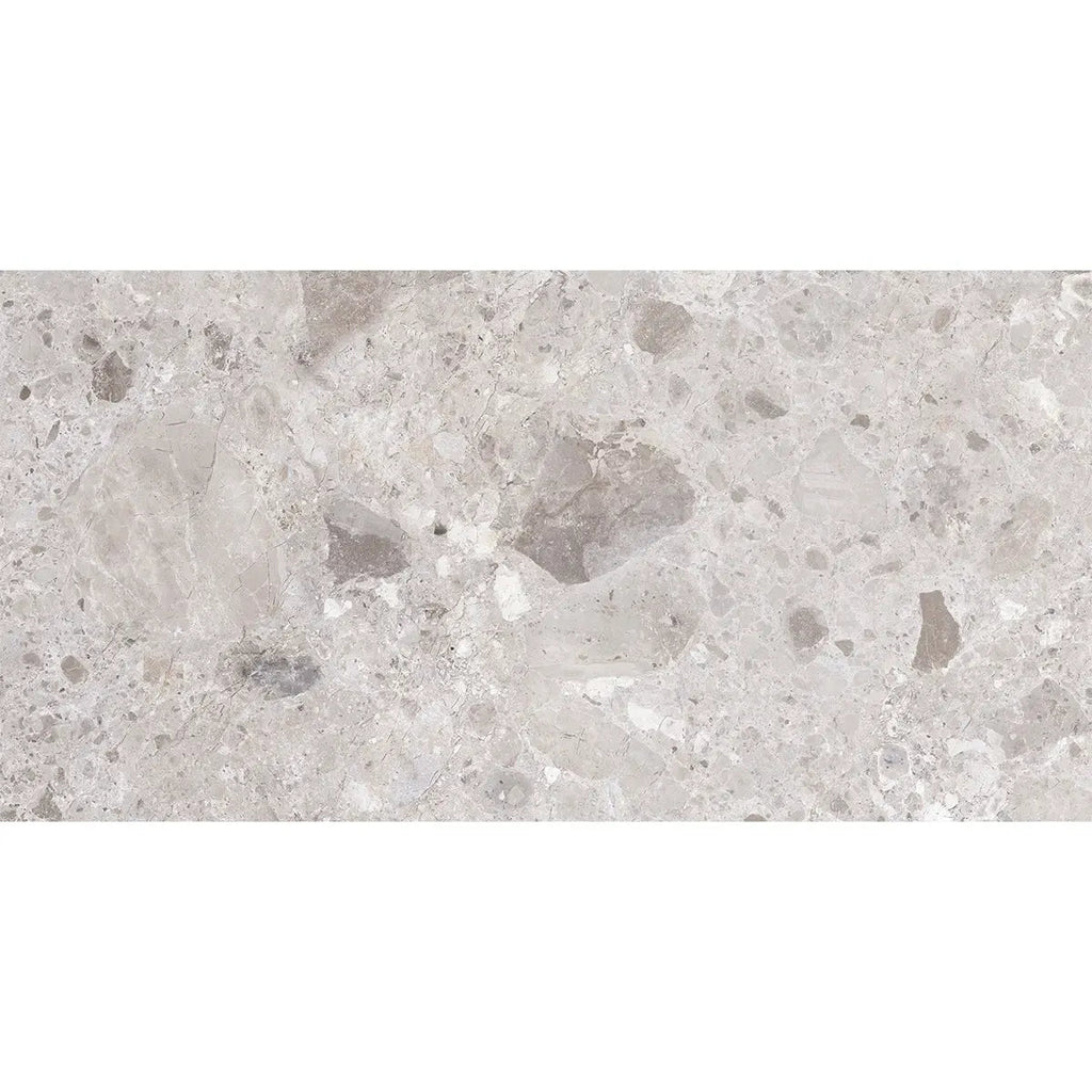 Emporio Gray Limestone Porcelain Tile 24x48 | Tile Club