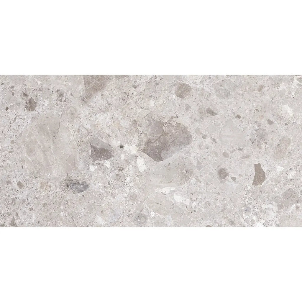 Emporio Gray Limestone Porcelain Tile 24x48 | Tile Club