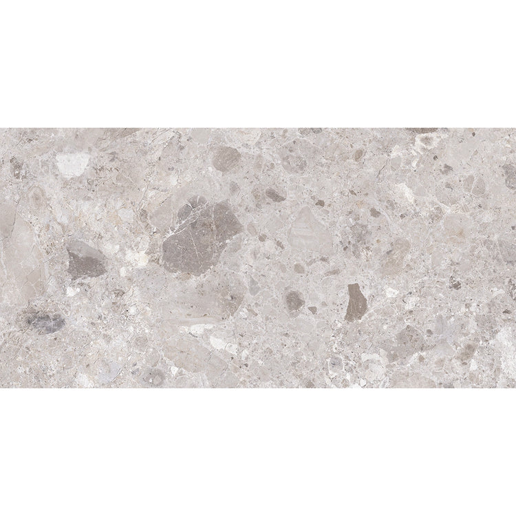 Emporio Gray Limestone Porcelain Tile 24x48 | Tile Club