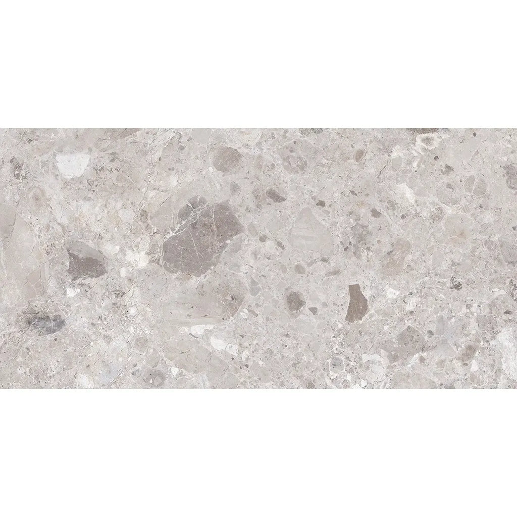 Emporio Gray Limestone Porcelain Tile 24x48 | Tile Club