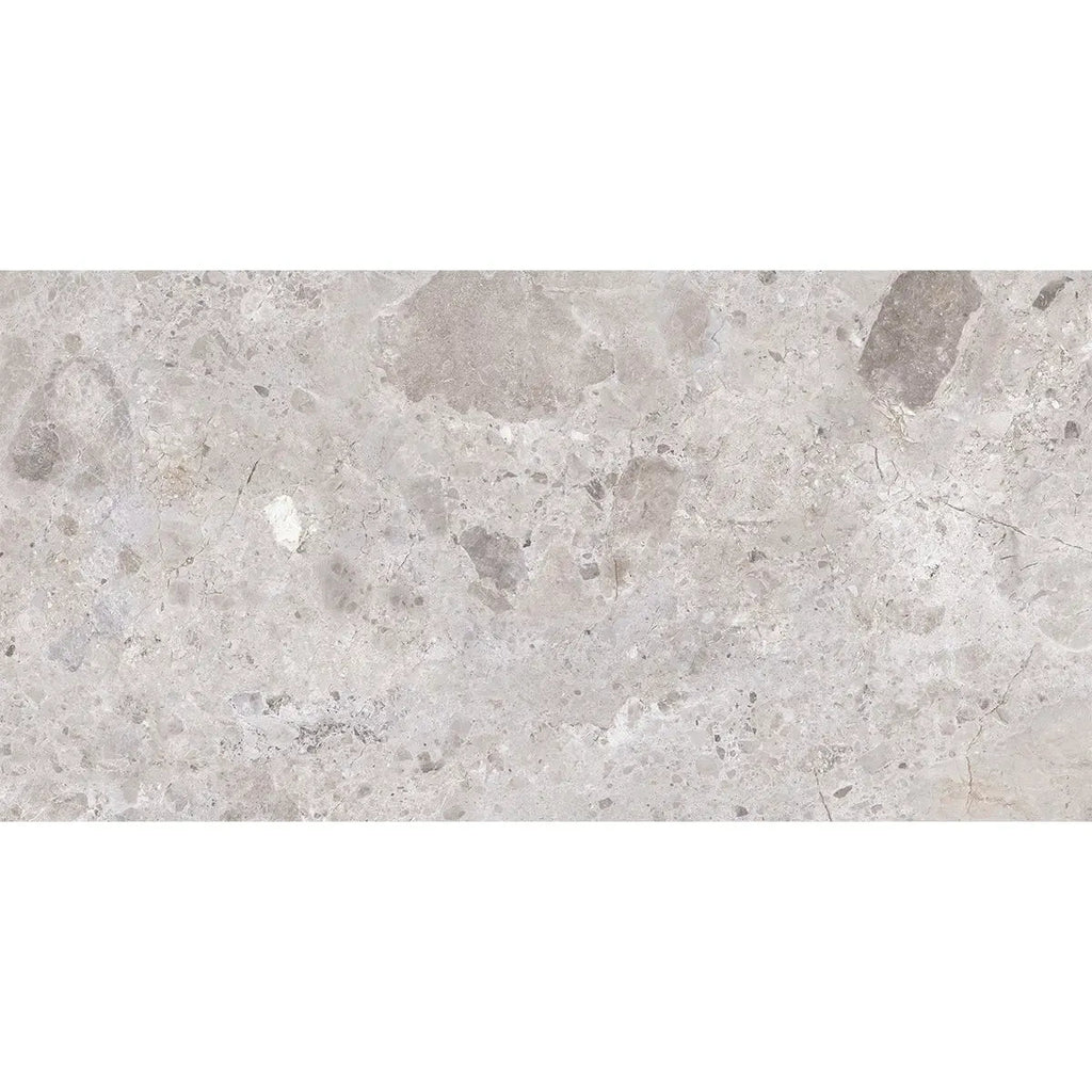 Emporio Gray Limestone Porcelain Tile 24x48 | Tile Club