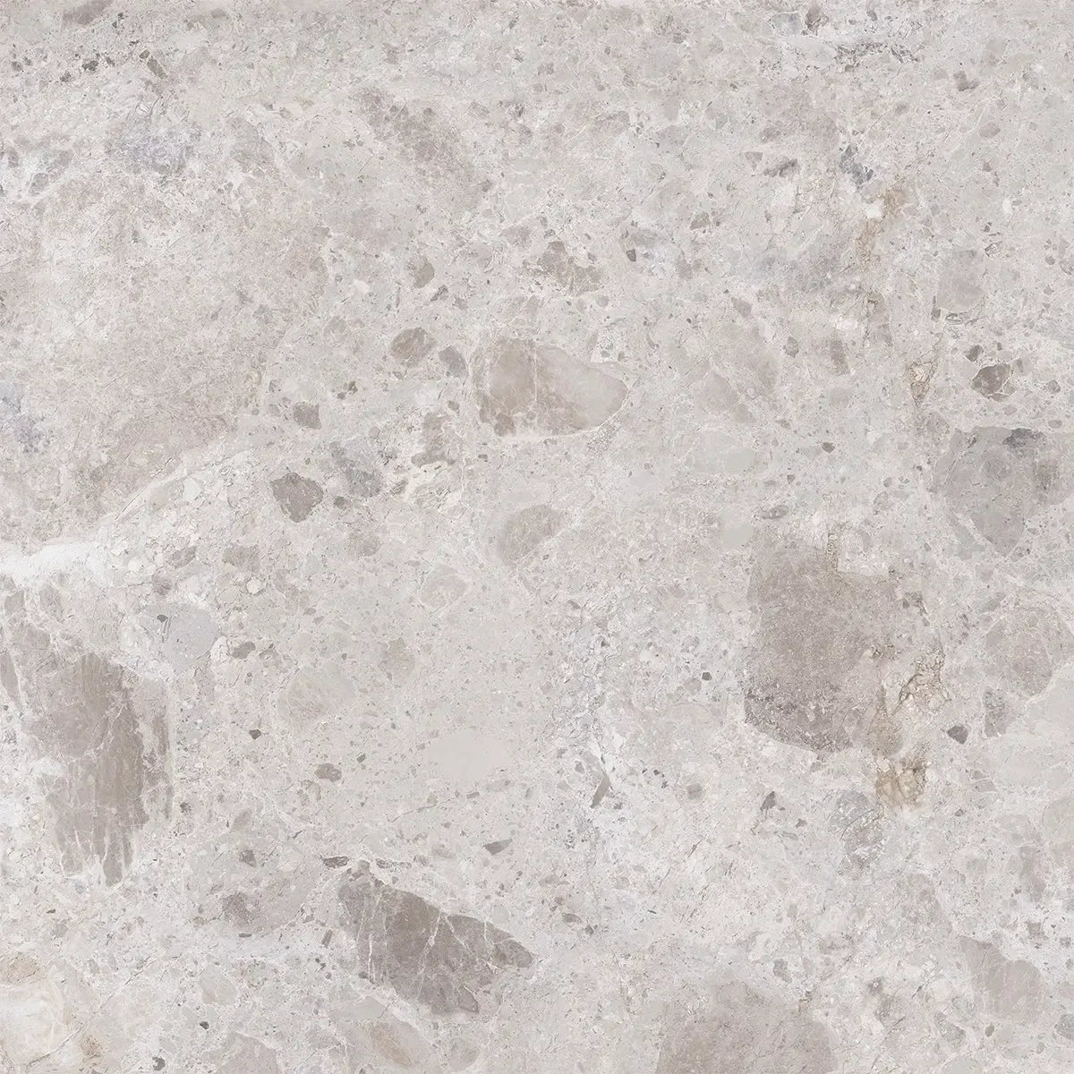 Emporio Gray Limestone Square Porcelain Tile 48x48 | Tile Club