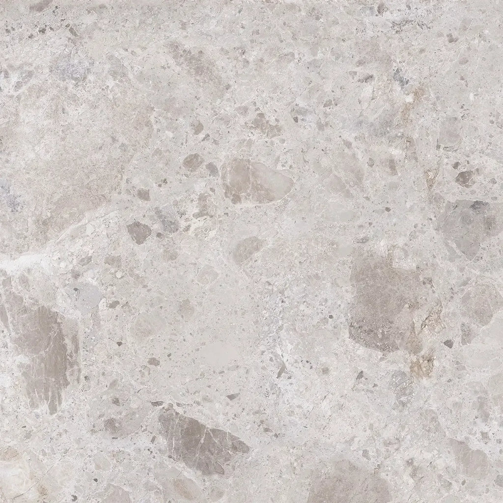 Emporio Gray Limestone Square Porcelain Tile 48x48 | Tile Club