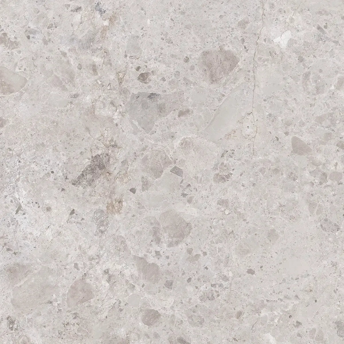 Emporio Gray Limestone Square Porcelain Tile 48x48 | Tile Club