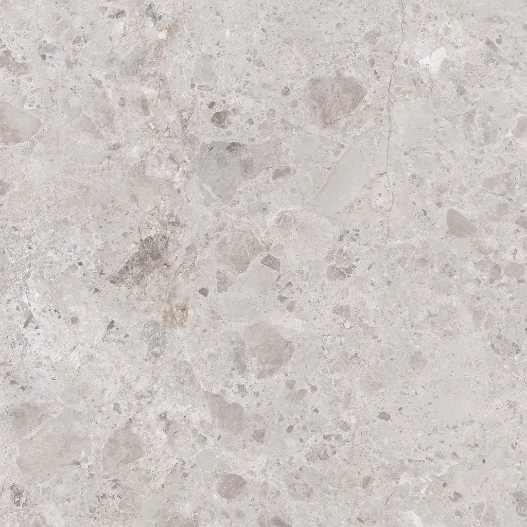 Emporio Gray Limestone Square Porcelain Tile 48x48 | Tile Club