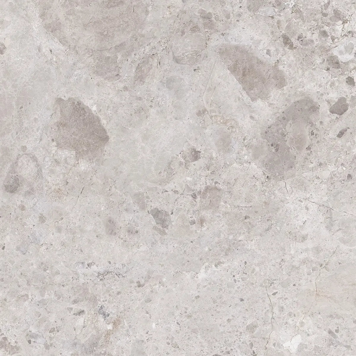 Emporio Gray Limestone Square Porcelain Tile 48x48 | Tile Club