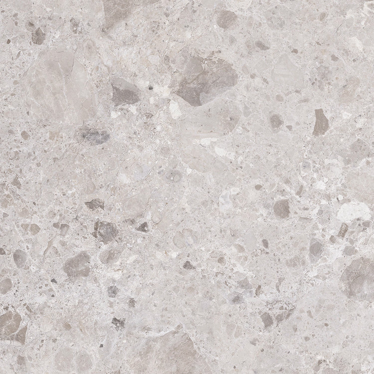 Emporio Gray Limestone Square Porcelain Tile 48x48 | Tile Club