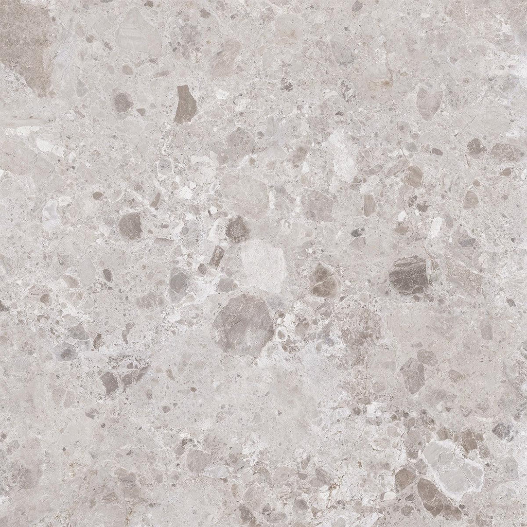 Emporio Gray Limestone Square Porcelain Tile 48x48