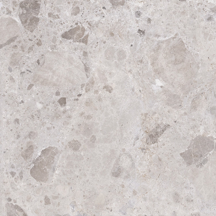 Emporio Gray Limestone Square Porcelain Tile 48x48 | Tile Club