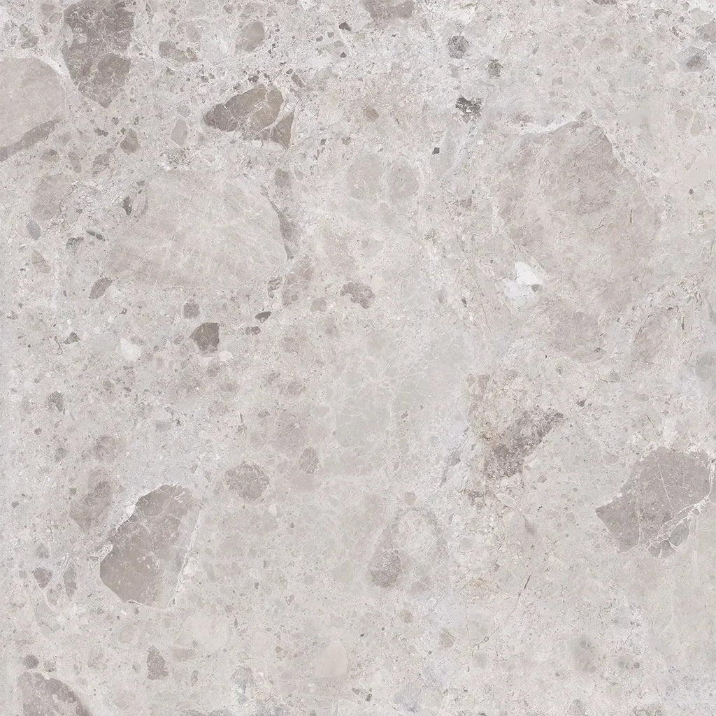 Emporio Gray Limestone Square Porcelain Tile 48x48 | Tile Club